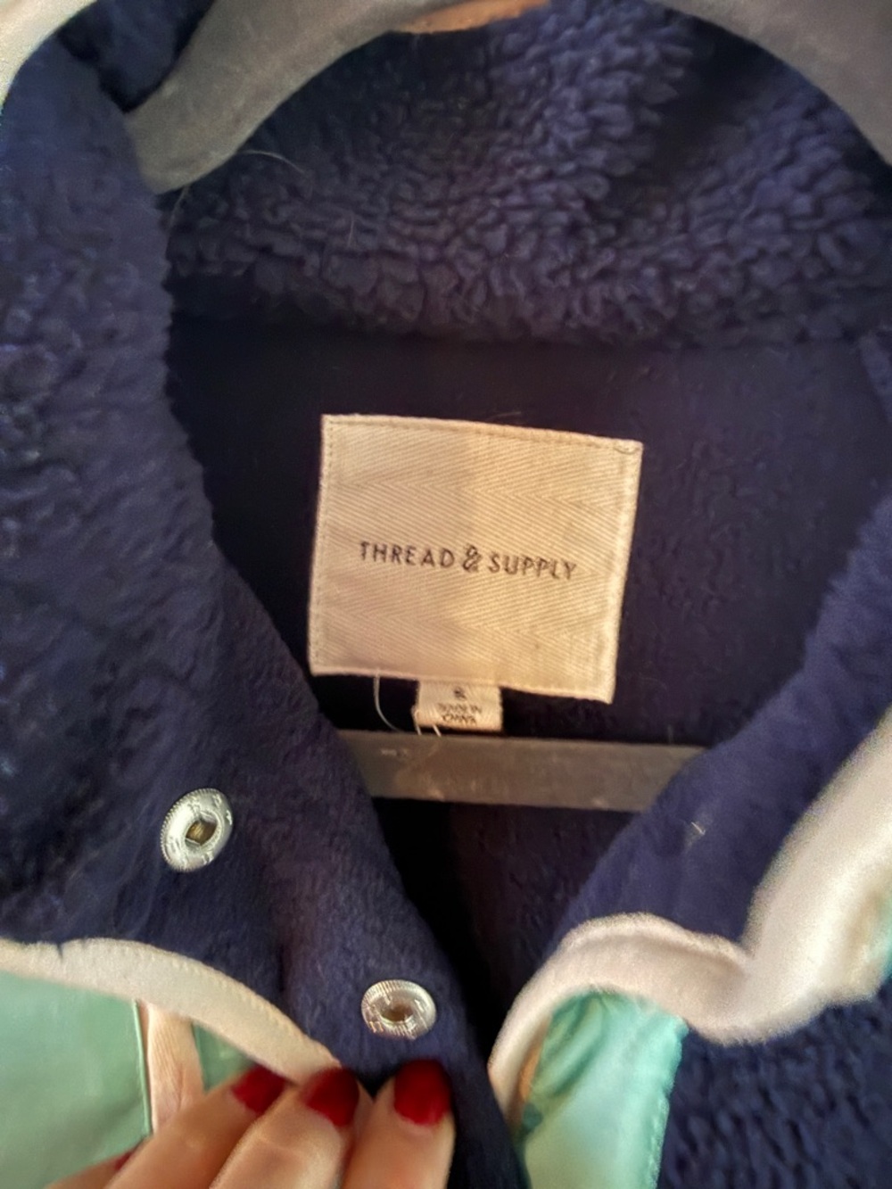 Thread & supply fleece pullover - Picture 5 of 10